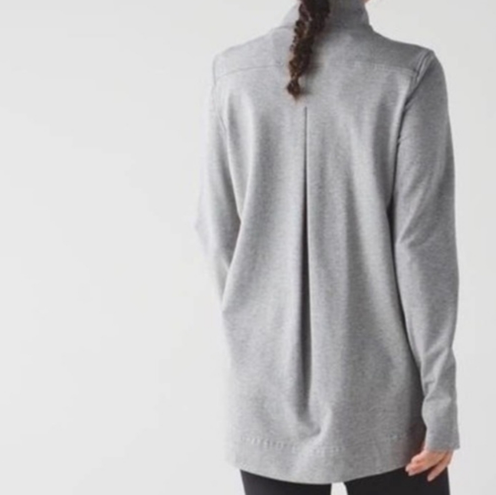 Lululemon Belle Wrap Heather Grey 6 - Picture 2 of 9